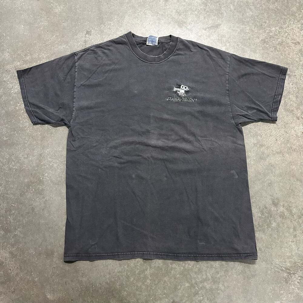 Y2K Matrix 2 & 3 Panavision Movie Crew Embroidered T Shirt Hanes Beefy XL